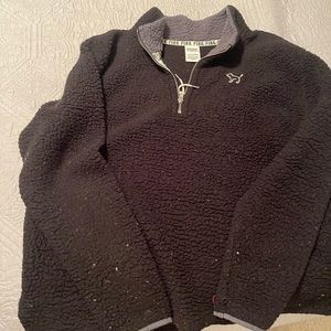 Pink black pullover